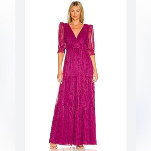 Tularosa Jainey Maxi Dress in Deep Fuschia